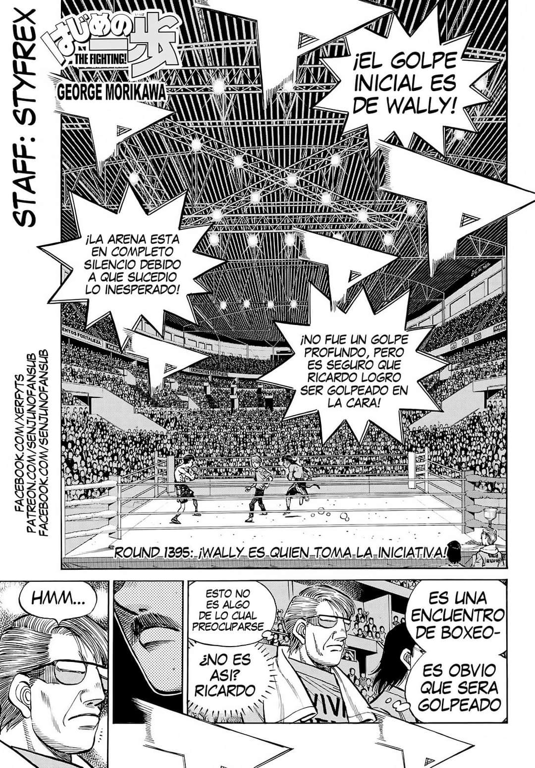 Hajime no Ippo Manga 1395 Español AnimeAllStar / Manga Online